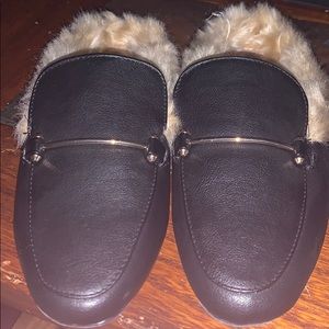 A new day faux fur Mules